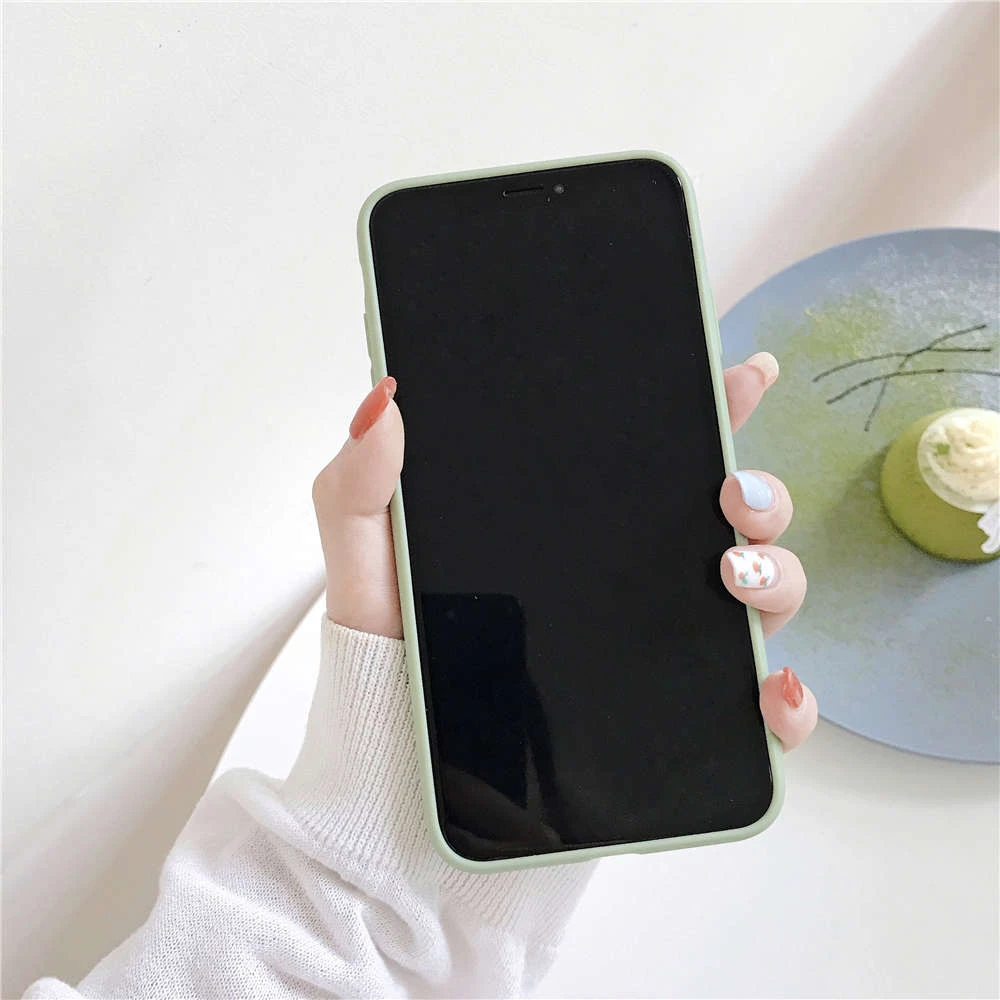 Милый мягкий чехол для IPhone 11 11 pro max 6/6s/6 p/6s plus/7/8/7 p/8 p/X/Xs/XsMax/XR мультфильм клубничное молоко Phonecase