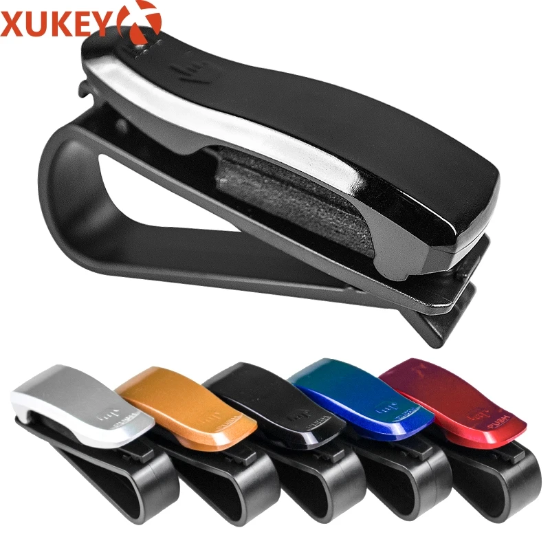 Buy Fastener Sunglasses Card Ticket-Holder Car-Sun-Visor Universal Auto Portable Xukey 7cm--2.5cm p6womOKM