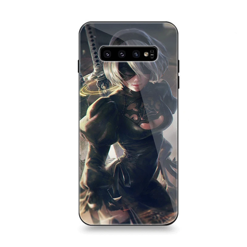 Чехол для телефона Стекло для samsung A10 A20 A30 A40 A50 A60 A70 S7 край S8 S9 S10 плюс Чехол НИР автоматов