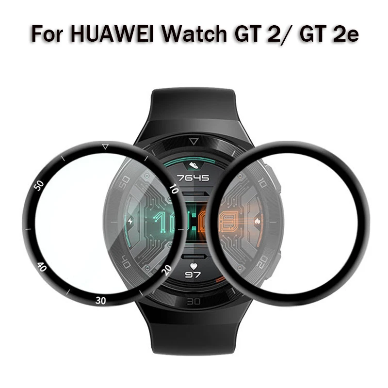 Película templada para Huawei Watch GT 2e, protectores de pantalla de 46mm  para Huawei Watch GT2 42 46mm, película protectora no de vidrio templado, 2  uds.|Protectores de pantalla de reloj| - AliExpress
