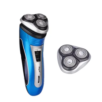 

Triple Blade Electric Shaver 3D Floating Razor Men Shaving Machine Face Care Beard Trimmer USB Rechargeable with 1 extra blade48