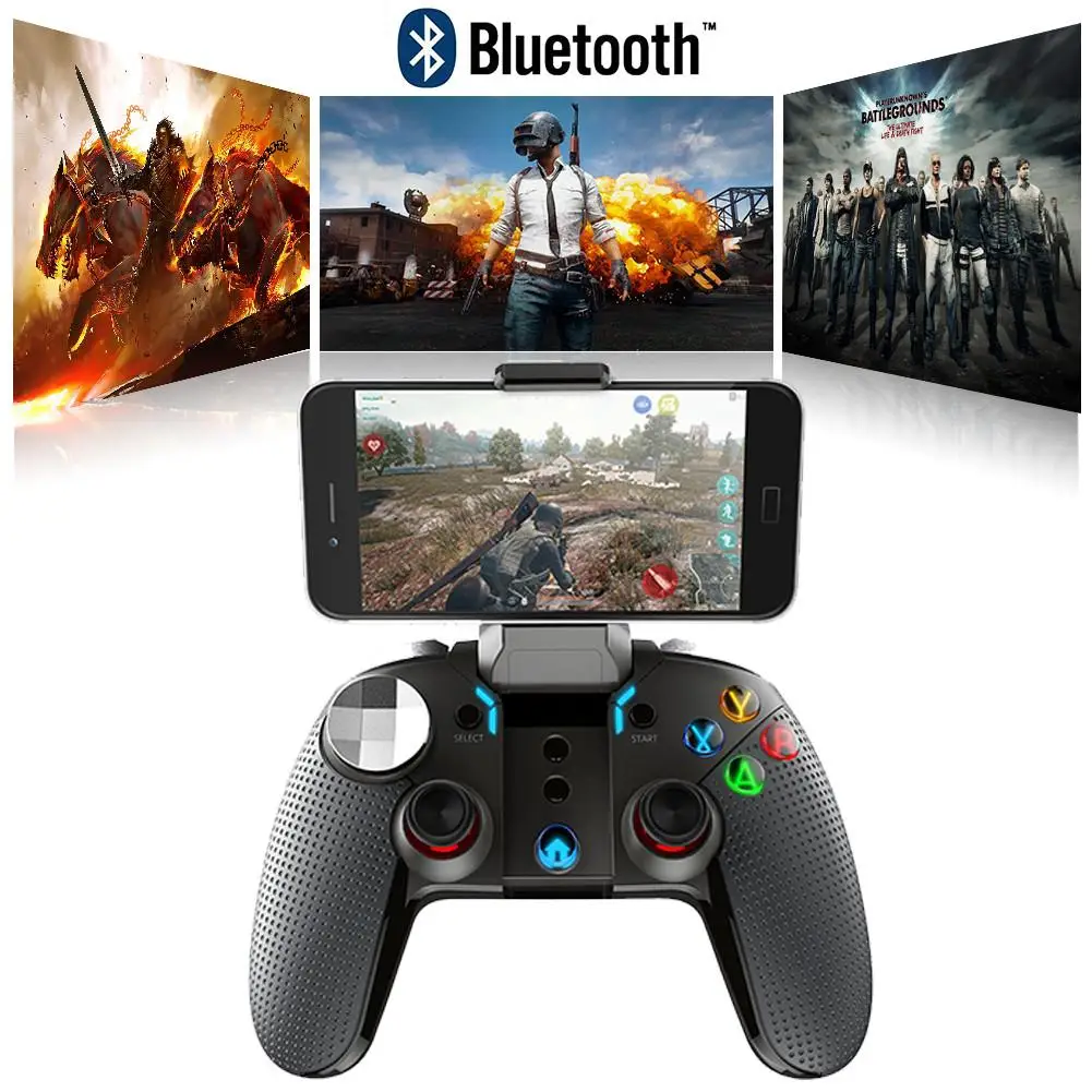 Беспроводной джойстик геймпад игровой контроллер Bluetooth BT3.0 joysticсdc PC Android держатель телефона
