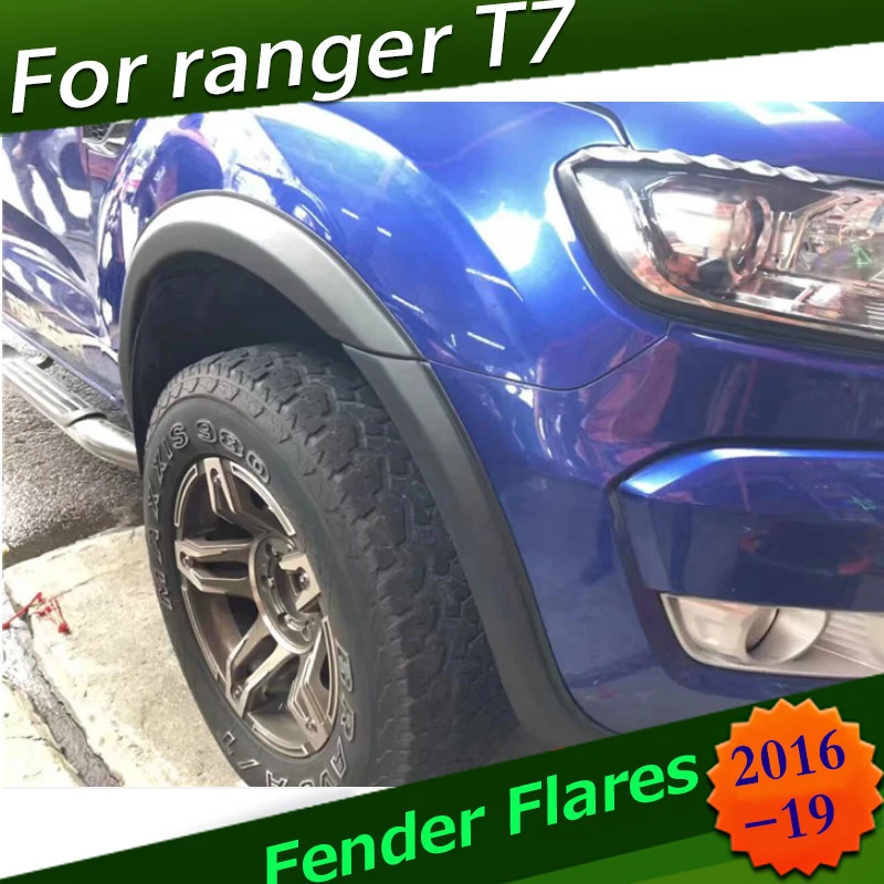 Двойные каюты 3 дюймовый брызговик Арка колеса для Ford Ranger T7 2016 2017 2018|Обвесы| |