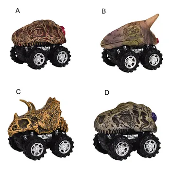 

Mini Dinosaur Skeleton Pull Back Car Kids Toys Christmas Gift Vehicles Dino Car Diecasts & Toy Vehicles Toy For Boys Gift