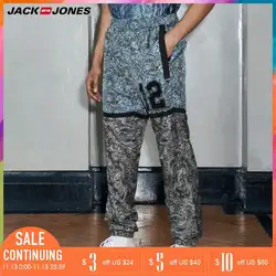 Jack Jones Фирменная новинка Повседневное Модные свободные fit Невидимый молния боковой карман середины талии брюки для девочек для мужчин