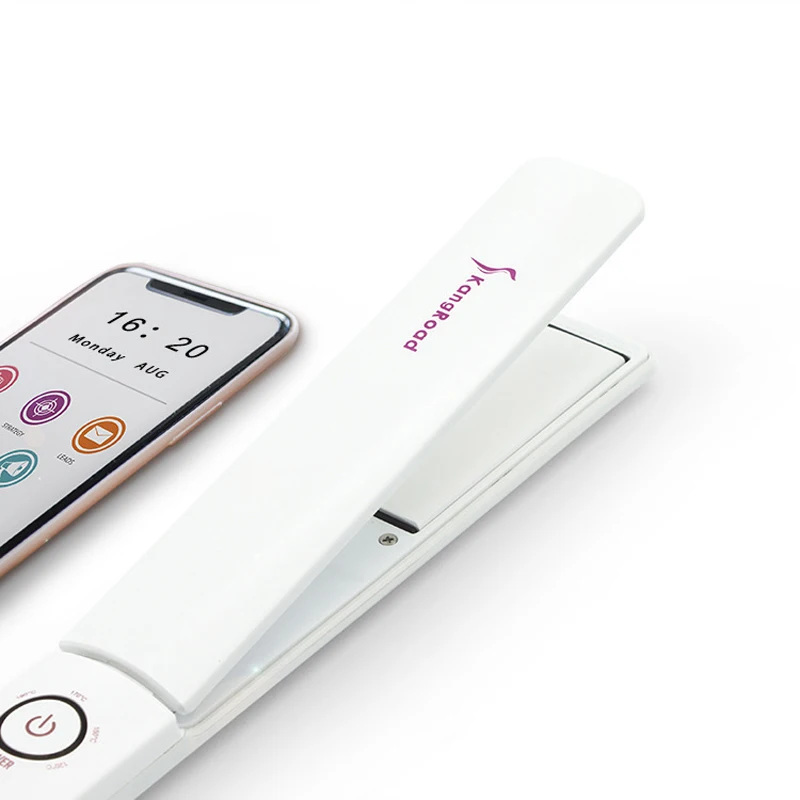 

Portable Hair Straightener Ultra-Thin 2-in-1 Multifunction Travel Home Use Professional Hair Straightener Curly Flat Iron