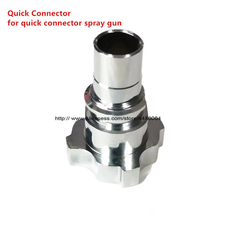 quick connector Все пульверизаторы разъем PPS распылитель чашки адаптер горшок суставов 16X1,5 для распылителя одноразовая мерная чашка - Цвет: quick connector