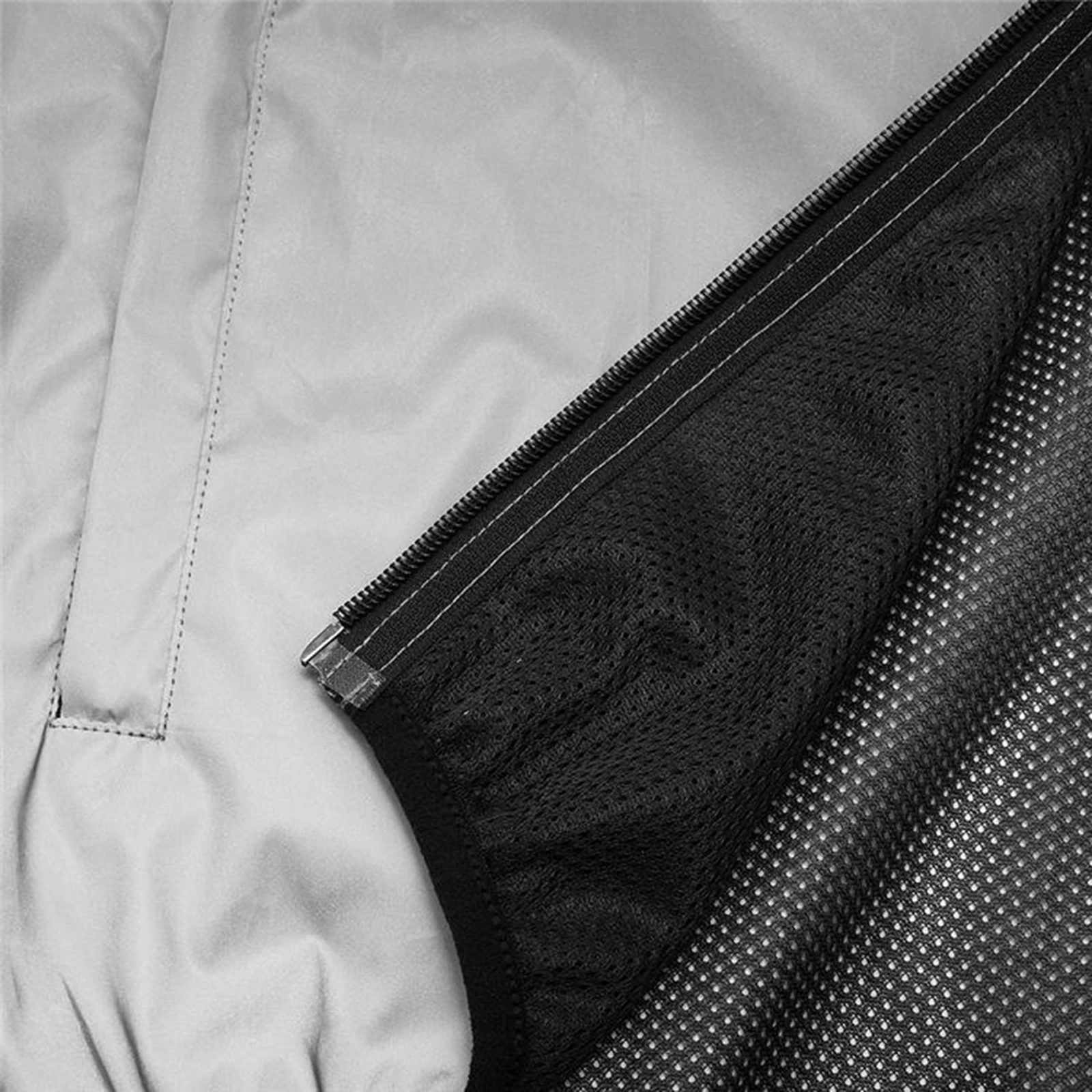 Men's Cycling Reflective Jacket Waterproof High Visibility Coat Windbreaker