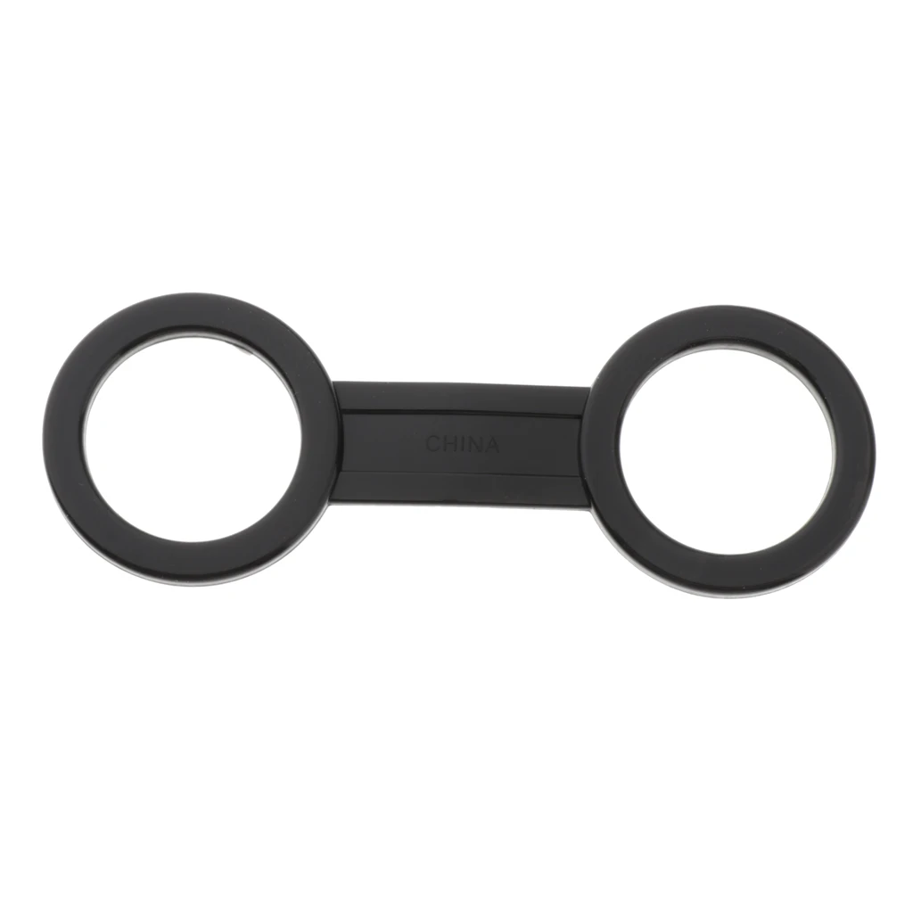 Scuba Diving Snorkel Strap Keeper Breathing Tube Buckle Holder - Universal fit - Black Scuba Diving Snorkel Strap Keeper Breathing Tube Buckle Holder - Universal fit - Black