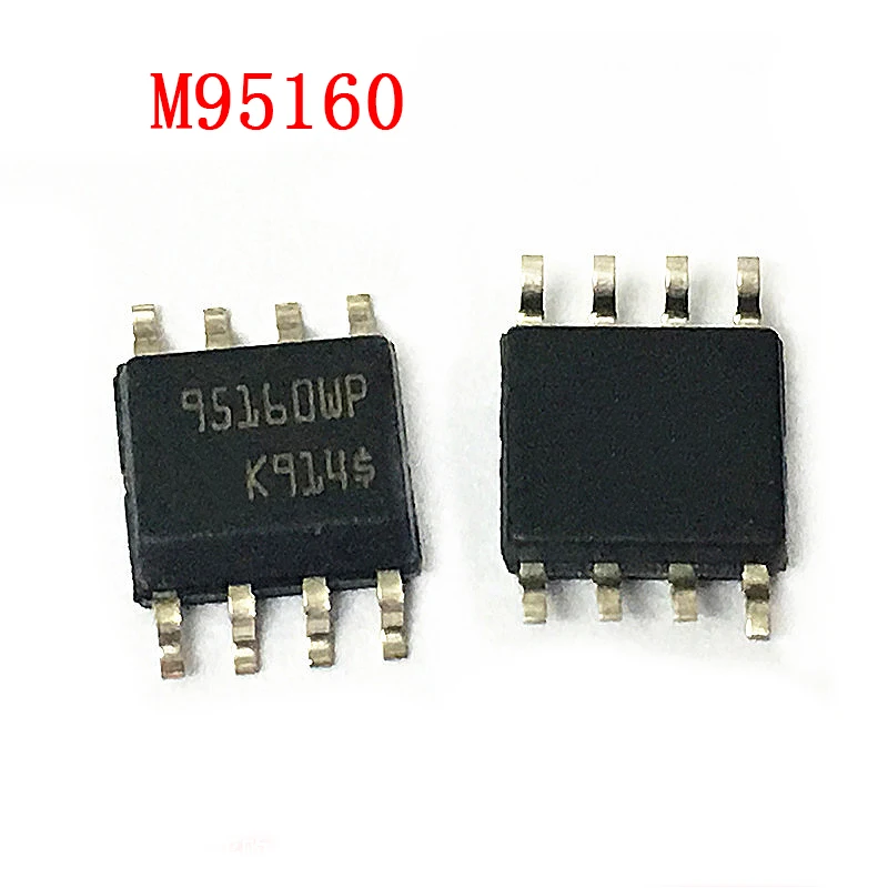5 шт./лот M95160 WMN6TP 95160 95160WP 95160P 95160WQ серийный чип памяти EEPROM для чипов автомобиля sop 8