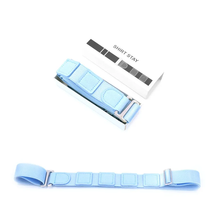 3.0cm Shirt Stay Элегантные подтяжки для взрослых мужчин и женщин, 2,5 см, 3 см, Подарочные подтяжки на застежке, Эластичные подтяжки из нейлона, пластика, металлического сплава, регулируемые подтяжки - Цвет: 3.0cm Shirt Stay