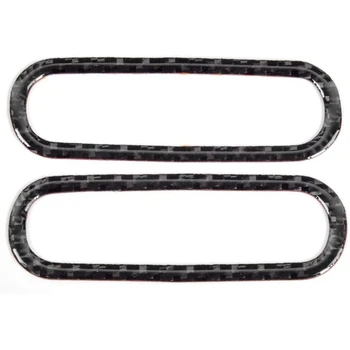 

Car Carbon Fiber Door Air Conditioner Vent Frame Sticker, Car Sticker Cover Trim Panel,for Ford Mustang 2009-2013