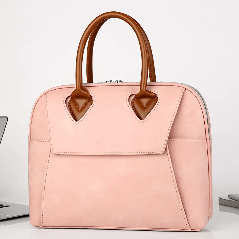 

Men Women Briefcase Waterproof Notebook Laptop Tablet Carry Bag Handbag Messenger Shoulder Bag 13/15 Inch Casual Office Business