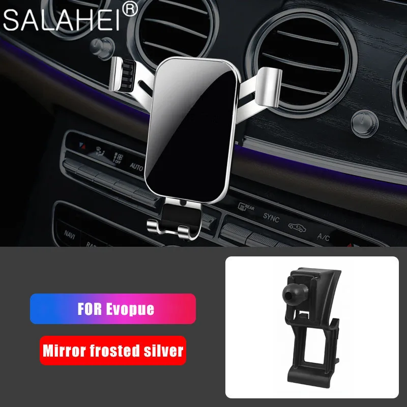 

Mobile phone Holder GPS Support Stand Clip Air Vent Mount Dashboard Stand Clip For Iphone Xiaomi Huawei For Land Rover Evopue