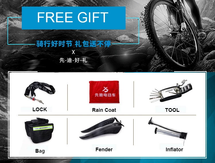 Cheap Daibot Electric Scooter 500W 26 Inch Two Wheel Electric Bicycle 48V 10.4AH 350W Powerful Electric Bicycle For Adults 9