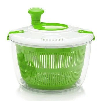 

Vegetable Salad Spinner Large Dryer Bowls with Pouring Spout Kitchen Tool B88