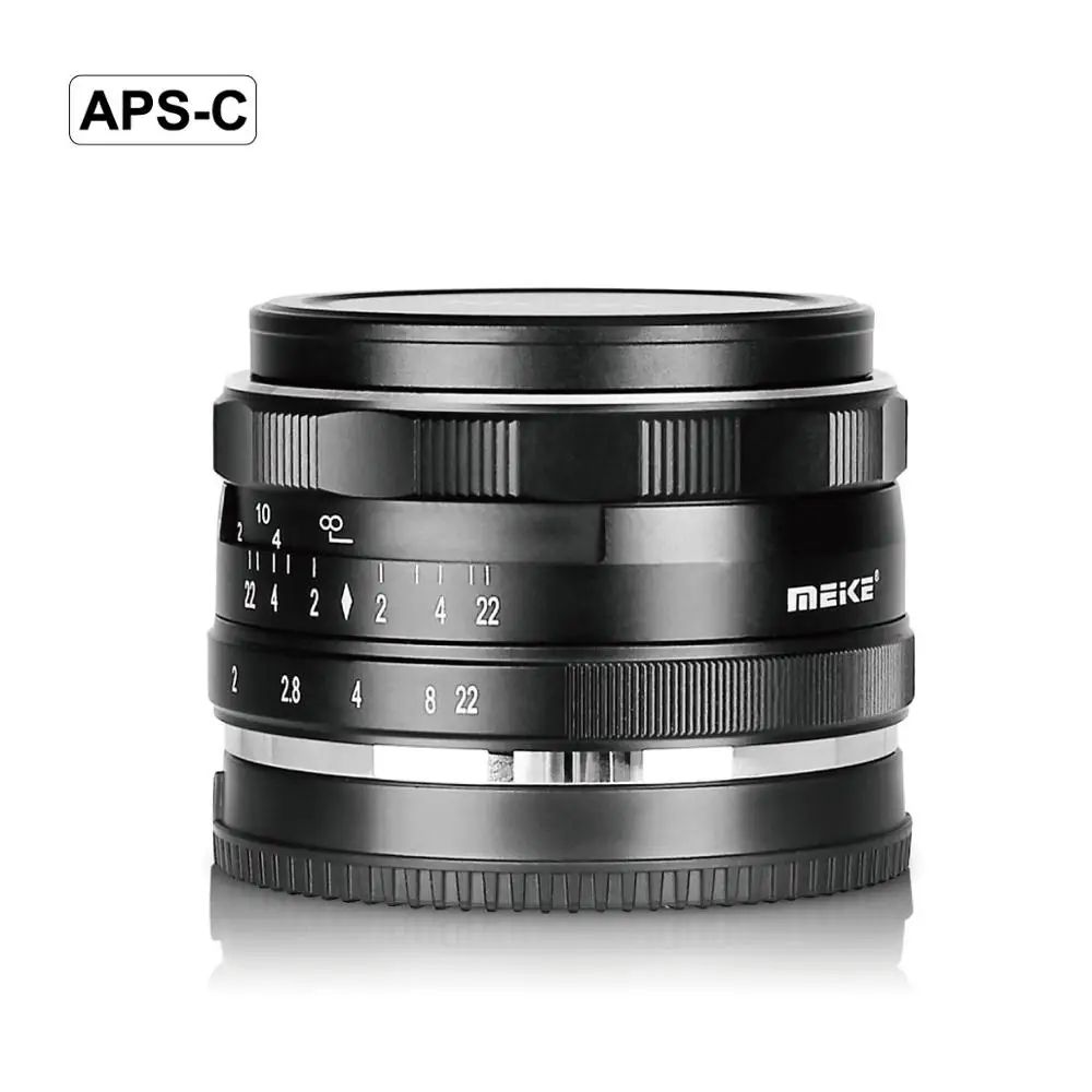 Объектив Meike 35 мм F1.7 с ручной фокусировкой для цифровых беззеркальных камер Olympus и