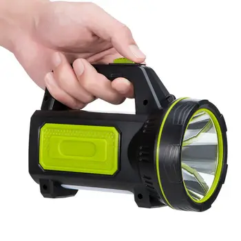 

Outdoor Powerful Led Flashlight Rechargeable 5W Portable Spot Flashlight Waterproof Handy Hand Flashlight For Outdoor Camping