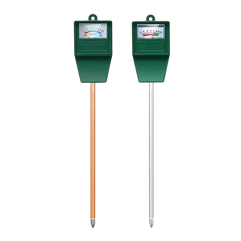 2 Pieces Soil PH Moisture Meter Set Sensor Hygrometer Tester Gardening Tool Kits | Инструменты