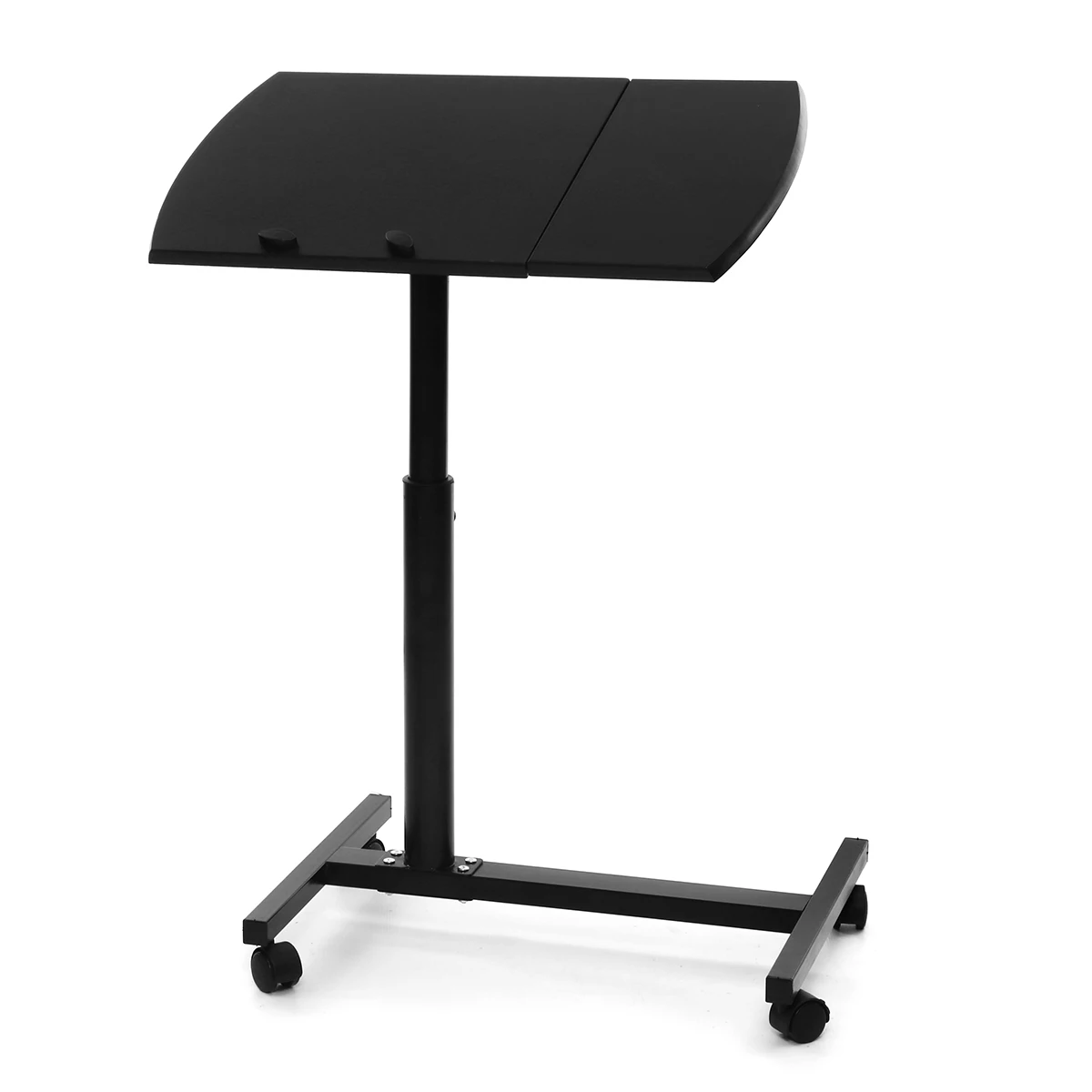 

Laptop Stand Rolling Cart Desk Adjustable Height ComputerTable Desk Bed Sofa Tray Rolling Portable Notebook Desk with Wheels