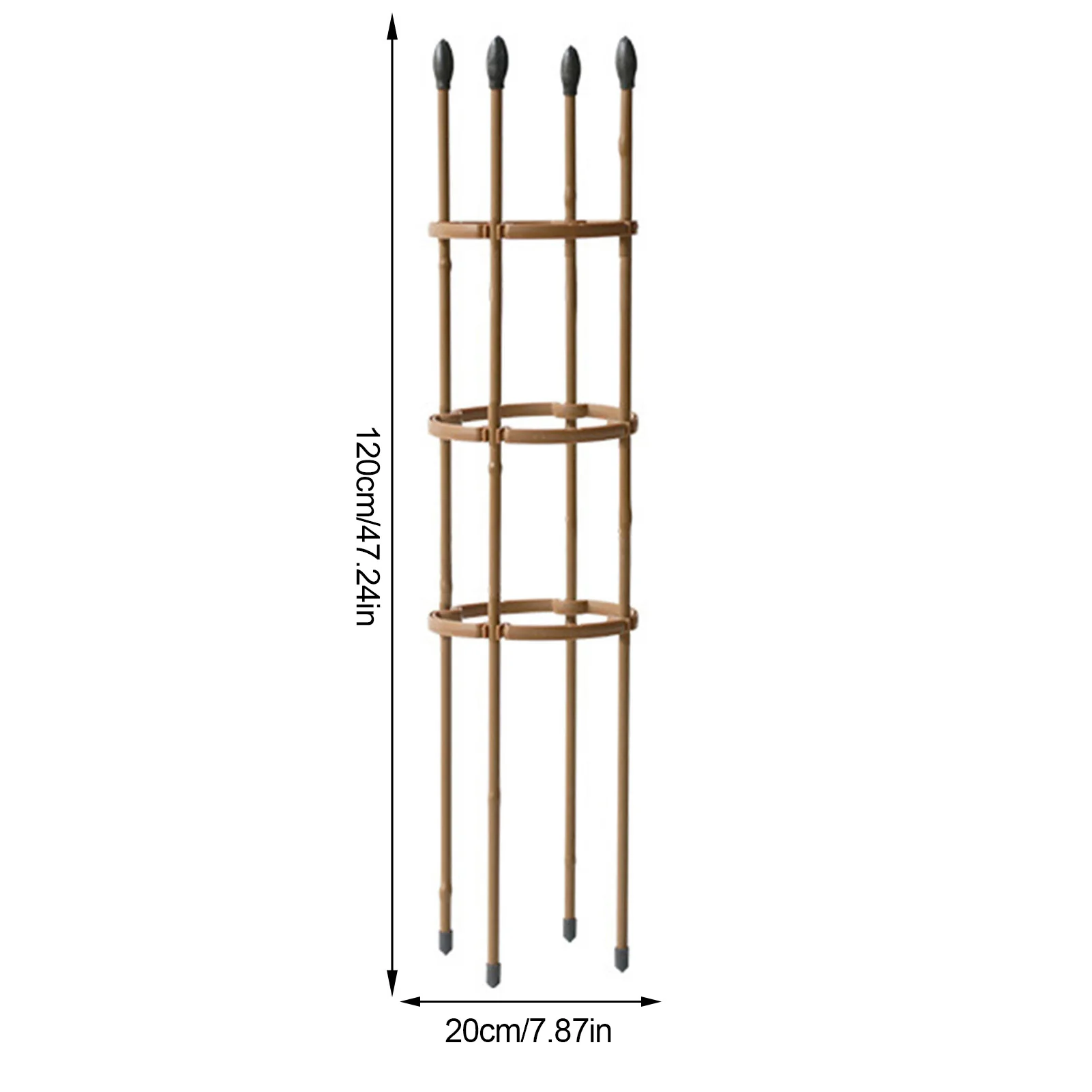 Garden Plant Support Climbing Frame Pot Obelisks Plastic Flower Stand Plant For Garden Decor Bracket Trellis