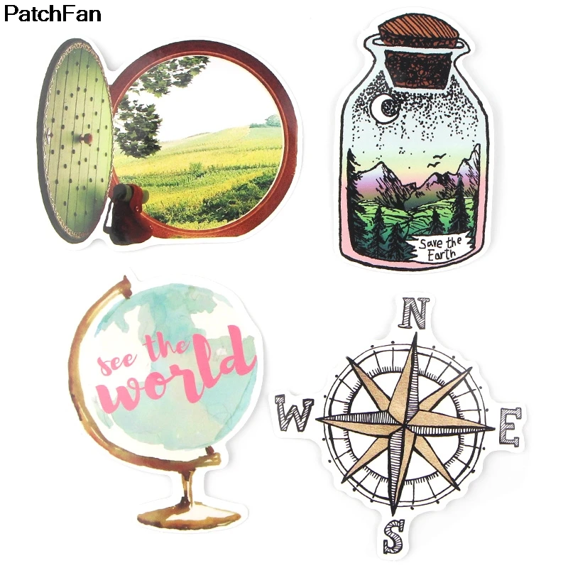 Patchfan 60 шт. adventure Art Живопись водостойкие наклейки из ПВХ для diy Скрапбукинг багажа Скейтборд ноутбук настенная гитара A2374