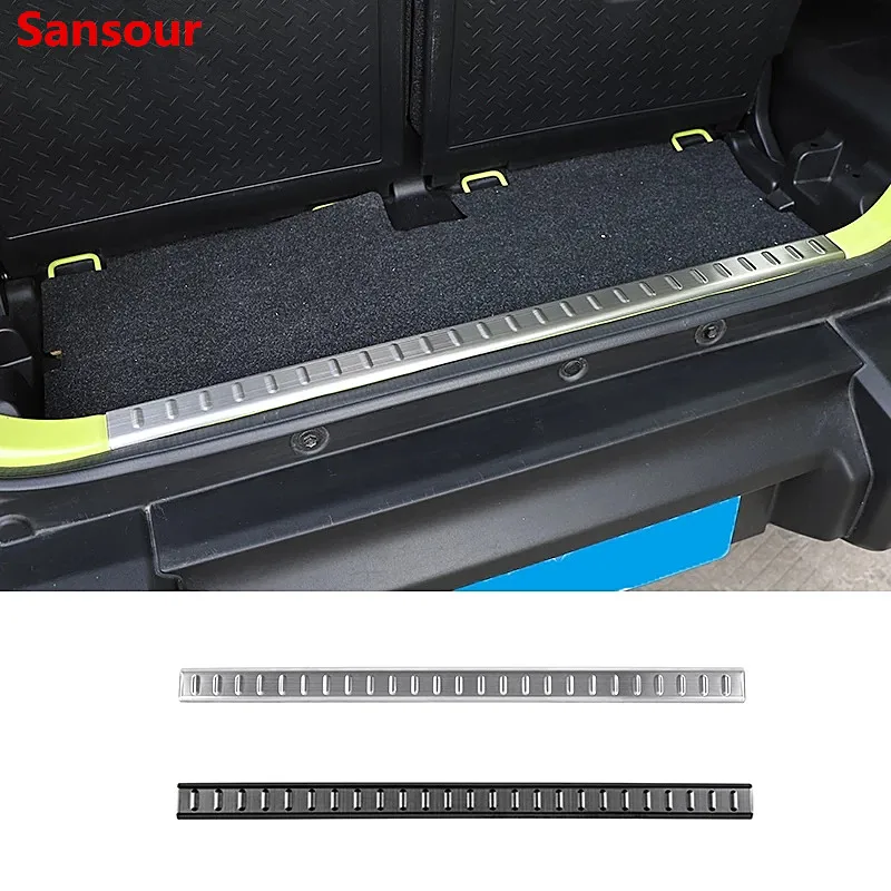 

Sansour Tailgate Inner Guard for Suzuki Jimny JB74 Car Tail Door Inner Guard Decor Protect for Suzuki Jimny 2019+ Accessories