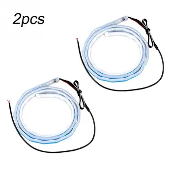 

2pcs Car Door Light Decoration Warning Styling Interior Accessories Universal Easy Install Ultra-Slim 1.2meter Bright 144 LED