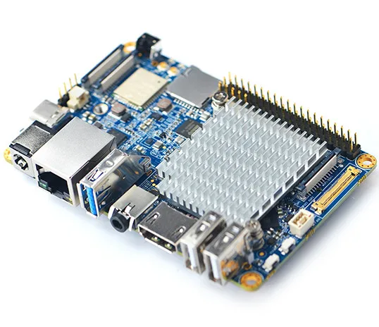 RK3399 NanoPC T4 макетная плата ROS двойная камера 4K воспроизведение Lubuntu Android7 8