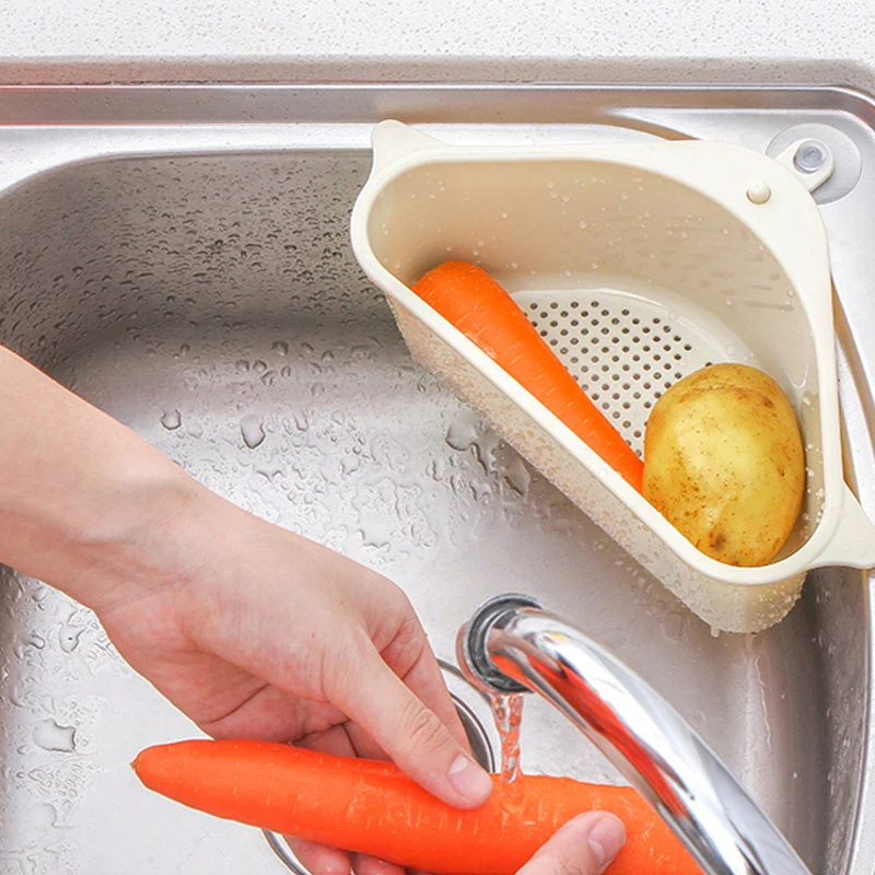 

Storage rack kitchen sink multi-function multi-purpose dishwashing sponge drain rack high quality plastic kitchen storage box