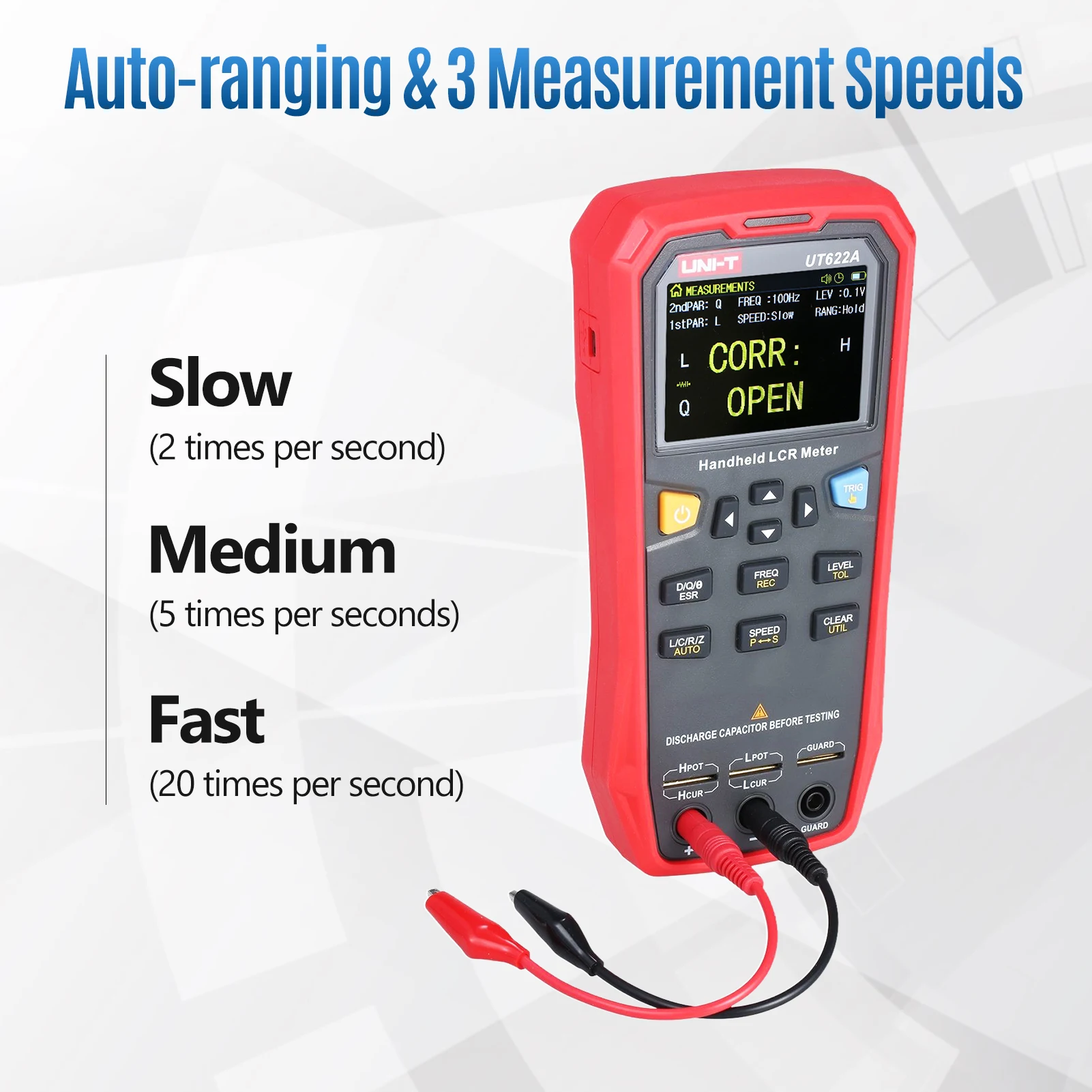 Measurement & Analysis Instruments LCR Meter 10kHz 0.1 Lester with