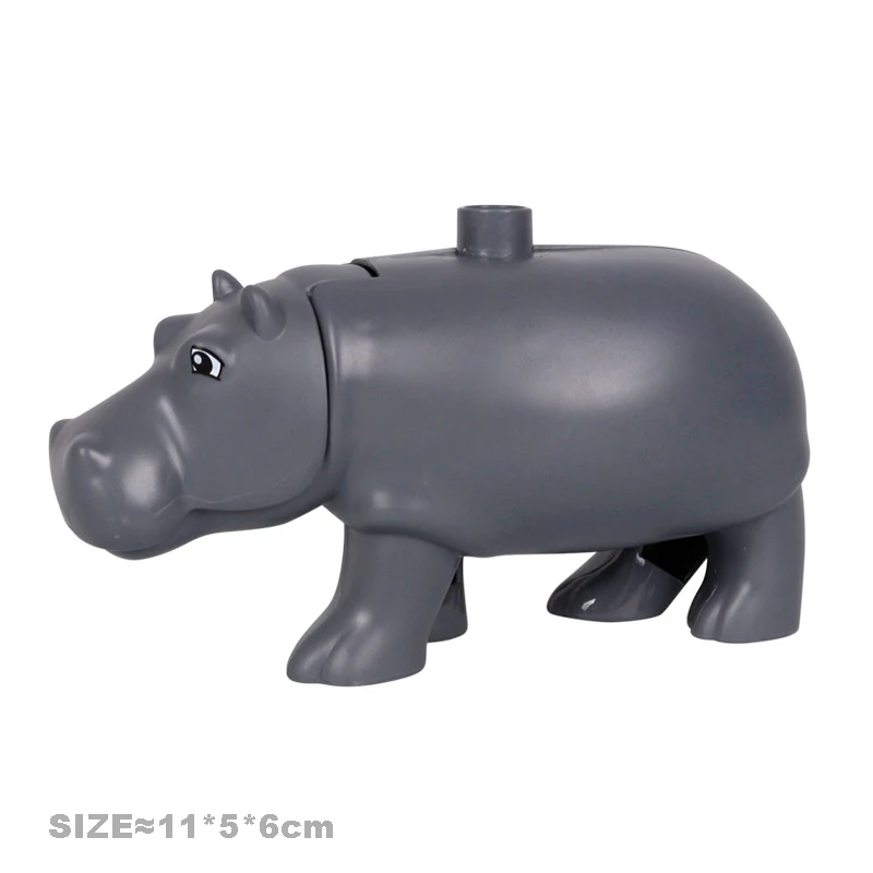 Large Farm Animal Building Block Set - Educational Assembly Toys