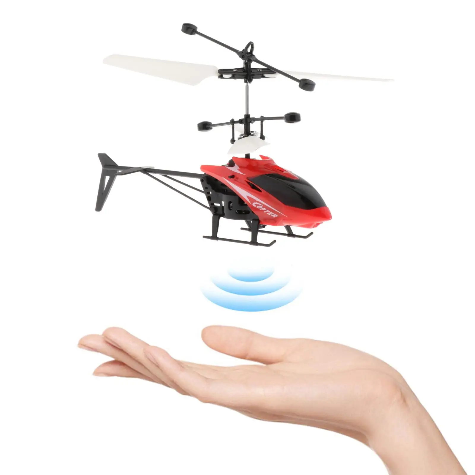 RC Flying Ball Toys Infrared Induction Drone Hand Control Helicopter LED Lights USB Rechargeable Fun Novelty Toys for Kids Games