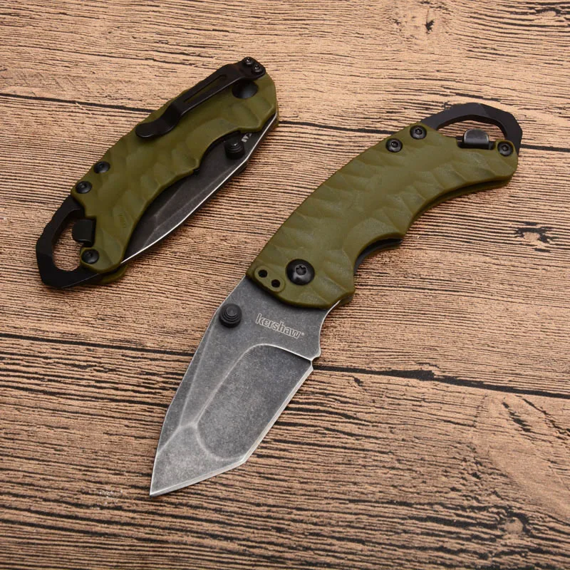 Цветной складной нож Kershaw, 8750, 8Cr13, стальной, многоцелевой, для кемпинга, рыбалки, EDC, складной нож, для выживания, инструмент