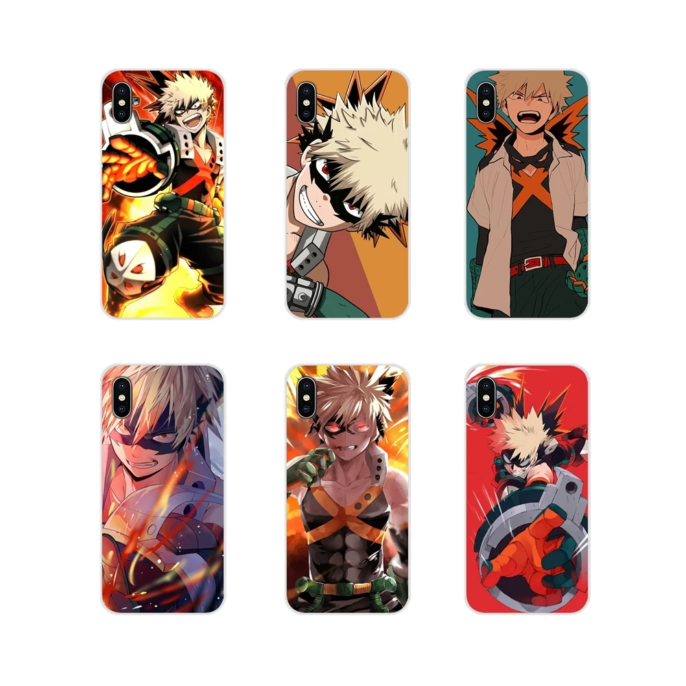 Силиконовый чехол Boku no Hero Academia Katsuki Bakugou для Huawei Y5 Y6 Y7 Y9 Prime Pro GR3 GR5 2017 2018 2019 Y3II Y5II Y6II |