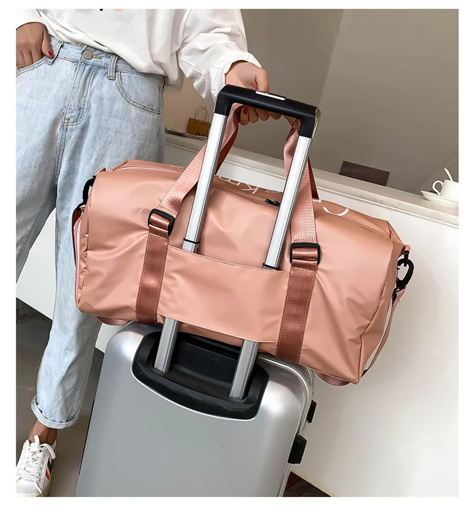 Outdoor Travel Sports Fitness Large Capacity Shoulder Bag Wet And Dry Separation Swimming Waterproof Handbag Leisure Cross Bag