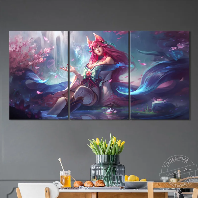 Настенная картина The New Spirit Blossom для домашнего декора HD постер игр холст рисования