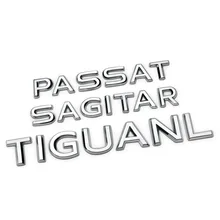 Подходит для металлического Volkswagen с надписью Tag ПАССАТ сагитар Tiguan L модифицированный Автомобильный логотип с надписью бампер наклейки декоративные St
