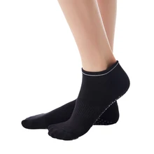 3 шт нескользящие носки для йоги женские сплошной цвет дышащий пот носки Famale пять пальцев носки-тапочки Calcetines deportivos#2L5