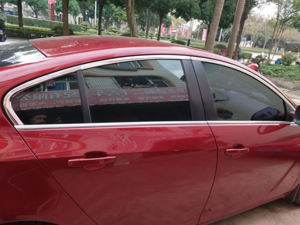 Нержавеющая сталь окна автомобиля планки для buick regal 2008 2009 2010 2011 2012 2013 Opel Insignia