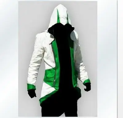 Assassins creed, для взрослых мужчин и женщин, уличная куртка с капюшоном, пальто, верхняя одежда, костюм для косплея, костюм Эдварда assassins creed, костюм на Хэллоуин - Цвет: As picture