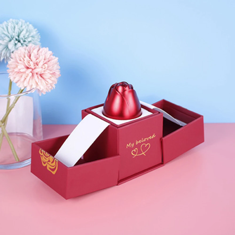 Collar de Metal rosa "te quiero", caja de regalo de joyería para el Día de  San Valentín, día de la madre, boda, novia, 100 idiomas|Envoltorios y  bolsas de regalo| - AliExpress