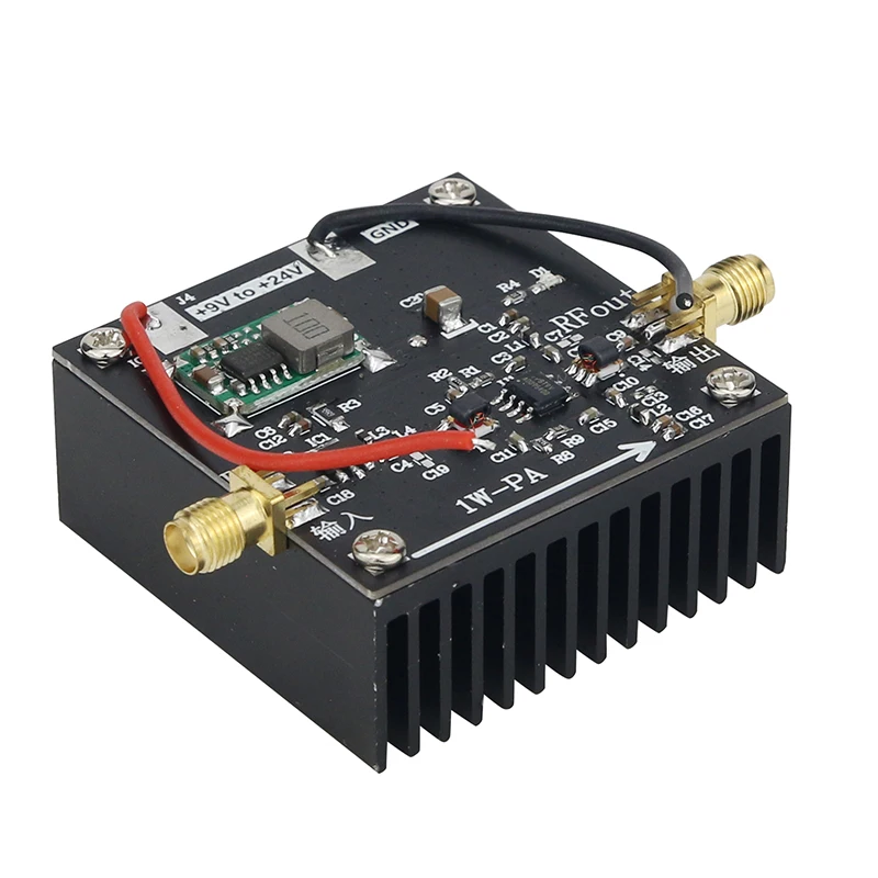 Amplificador de Potência Amplificador de Frequência Transmitem o Amplificador de Potência de Banda Larga do rf 10m do rf de 1w-pa de Wishcolor-2000mhz fm do hf Novo Ultraelevada Transmitem o de Banda Amp 1w fm - Image 2