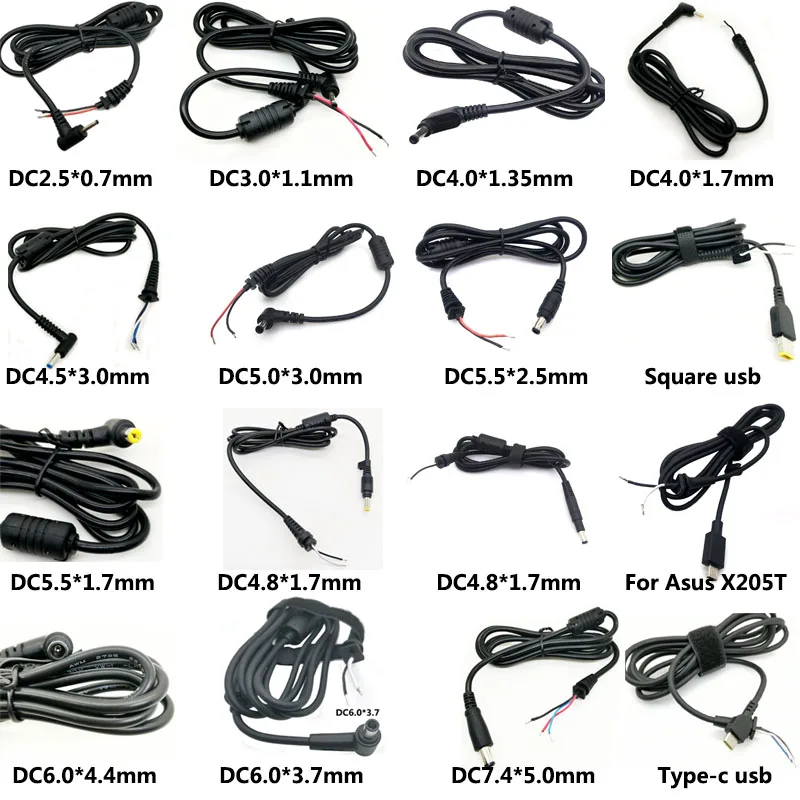 Кабель питания Шнур разъем DC Jack зарядное устройство адаптер штекер кабель для