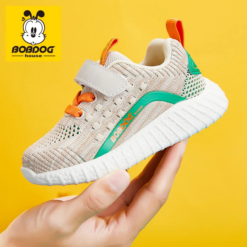 Детская обувь BOBDOG house спортивная для маленьких мальчиков и девочек начинающих
