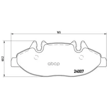 Колодки Тормозные Передние Brembo P50050 Brembo арт. P50050