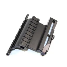 Тактический АК серия прицел боковой рейку для AK47 AK74 страйкбол 20 мм Пикатинни Вивер крепления Quick QD двойной кронштейн