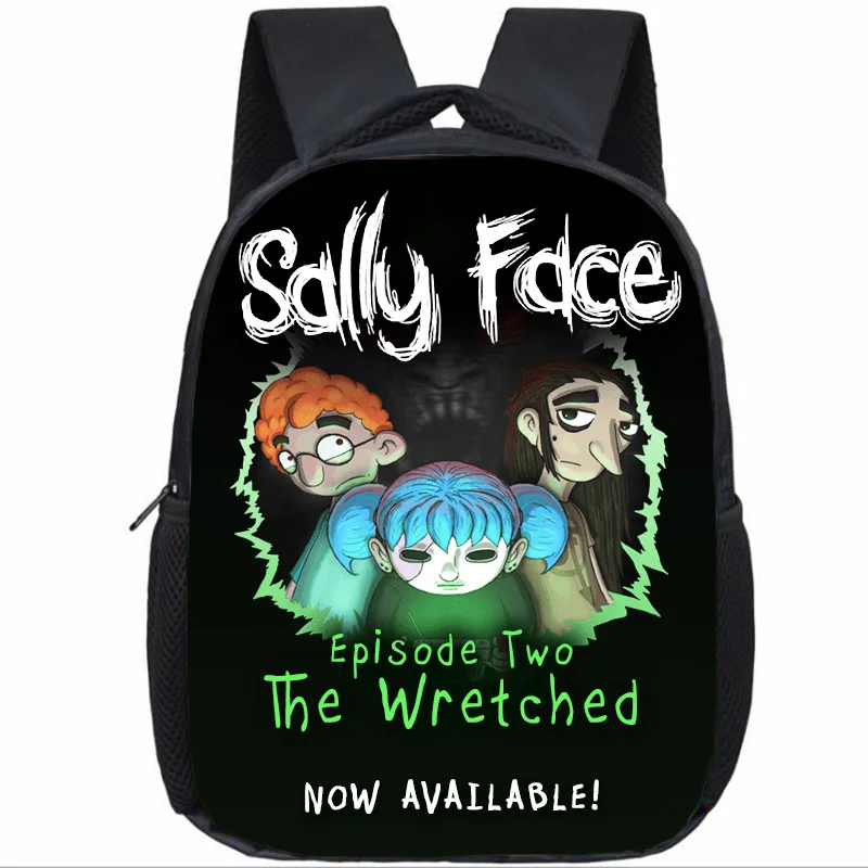 3 Лидер продаж Sally Face сумка для школы и детского сада школьный рюкзак с принтом Детский сад рюкзак милый аниме Bookbag - Цвет: 3