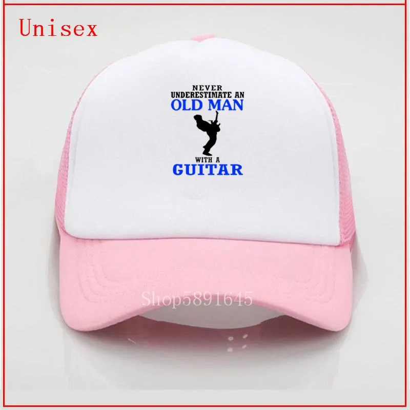 Кепка Бейсболка никогда не подучит стариков с гитарой черные синие новейшие