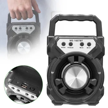 

Portable Blueteeth Speaker Fm Mp3 Outdoor Wireless Stereo Bass Adaptive Noise Reduction Box Usb / Tf Input #10